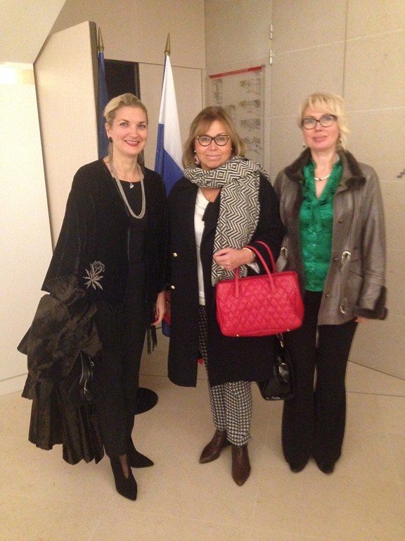 Mmes Polina Travert, Ludmila Audbert, Valentina Sidacheva